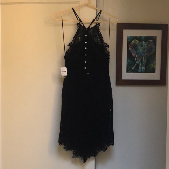 Free People Dresses & Skirts - Free people black lace dress